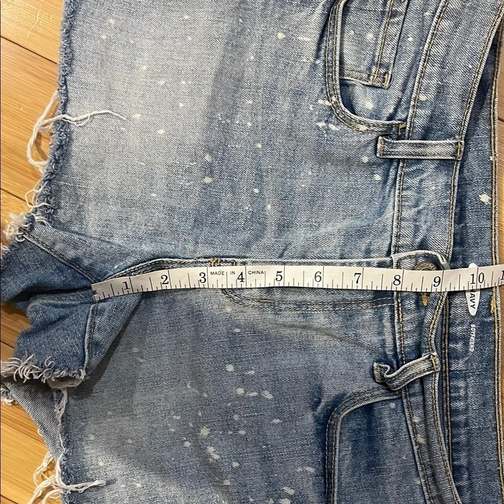 Old Navy Boyfriend Paint Splatter Shorts